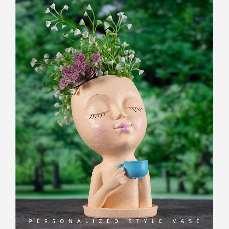 Fly Lady Vase