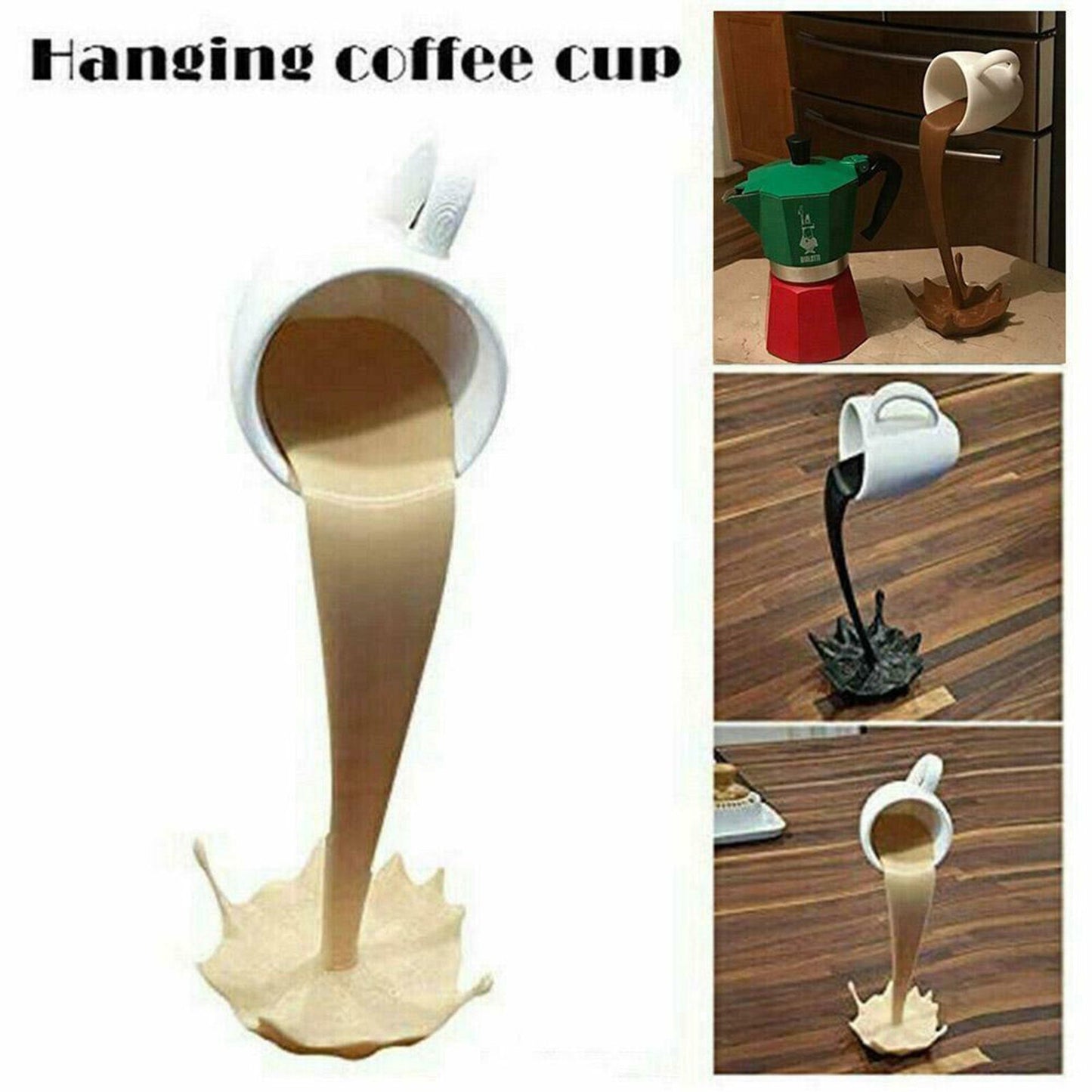 Floating Coffee Cup Mug