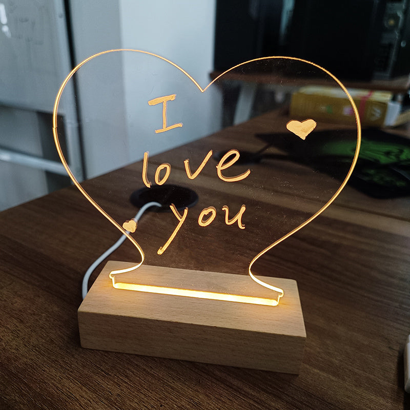 LED Note Board with Pen